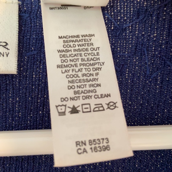 #8 Villager Liz Claiborne Cardigan Sequins WM SZ M 💖 - Picture 8 of 11